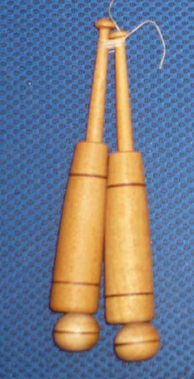 Pair of tube bobbins 12,7 cm